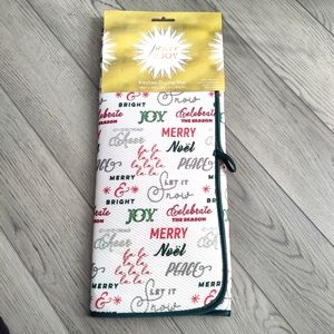 NWT Kitchen Drying Mat Holiday 16" x 24"